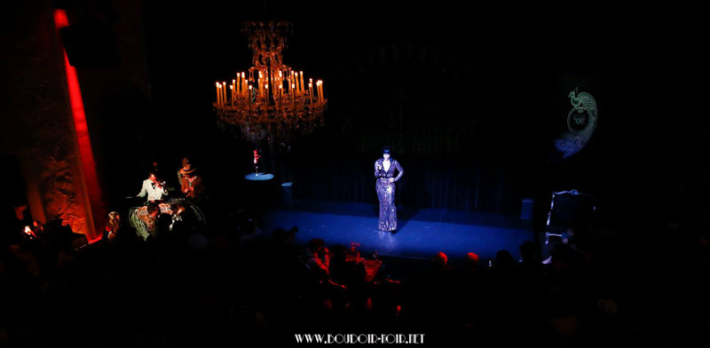 Boudoir Noir Production with international burlesque artist and performer Xarah von den Vielenregen